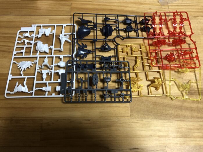 甘寧クロスボーンガンダムプラパーツ