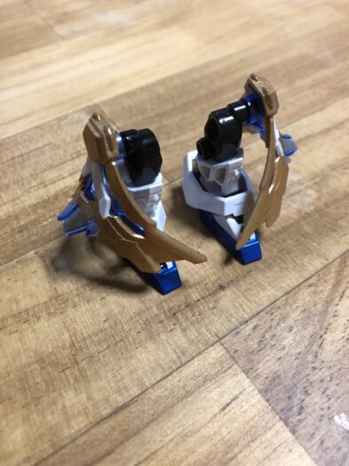 諸葛亮フリーダムガンダム塗装両足