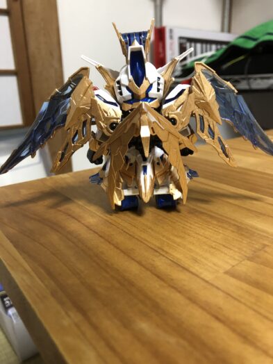 諸葛亮フリーダムガンダム塗装背面