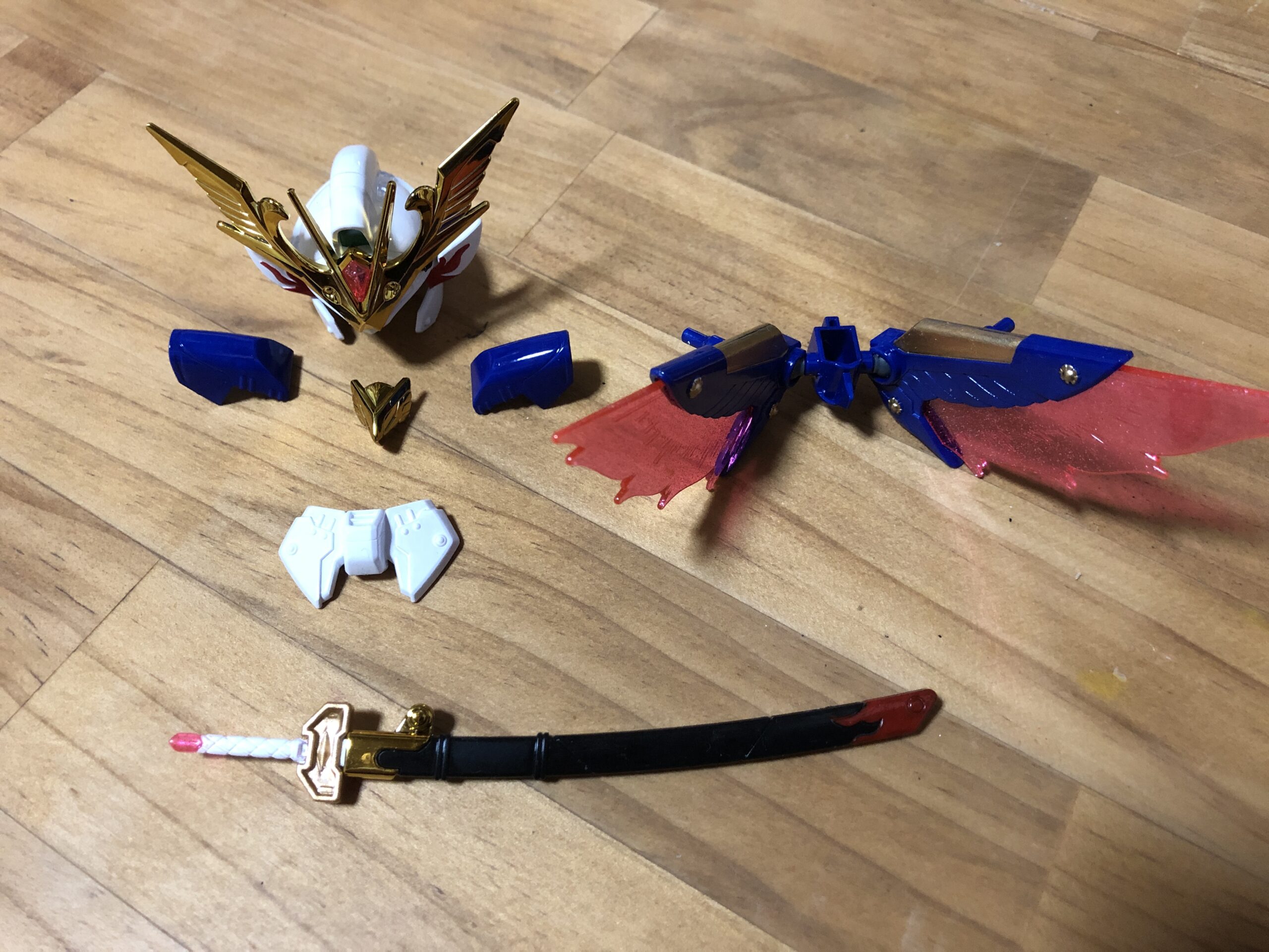 LEGEND武者飛駆鳥塗装パーツ