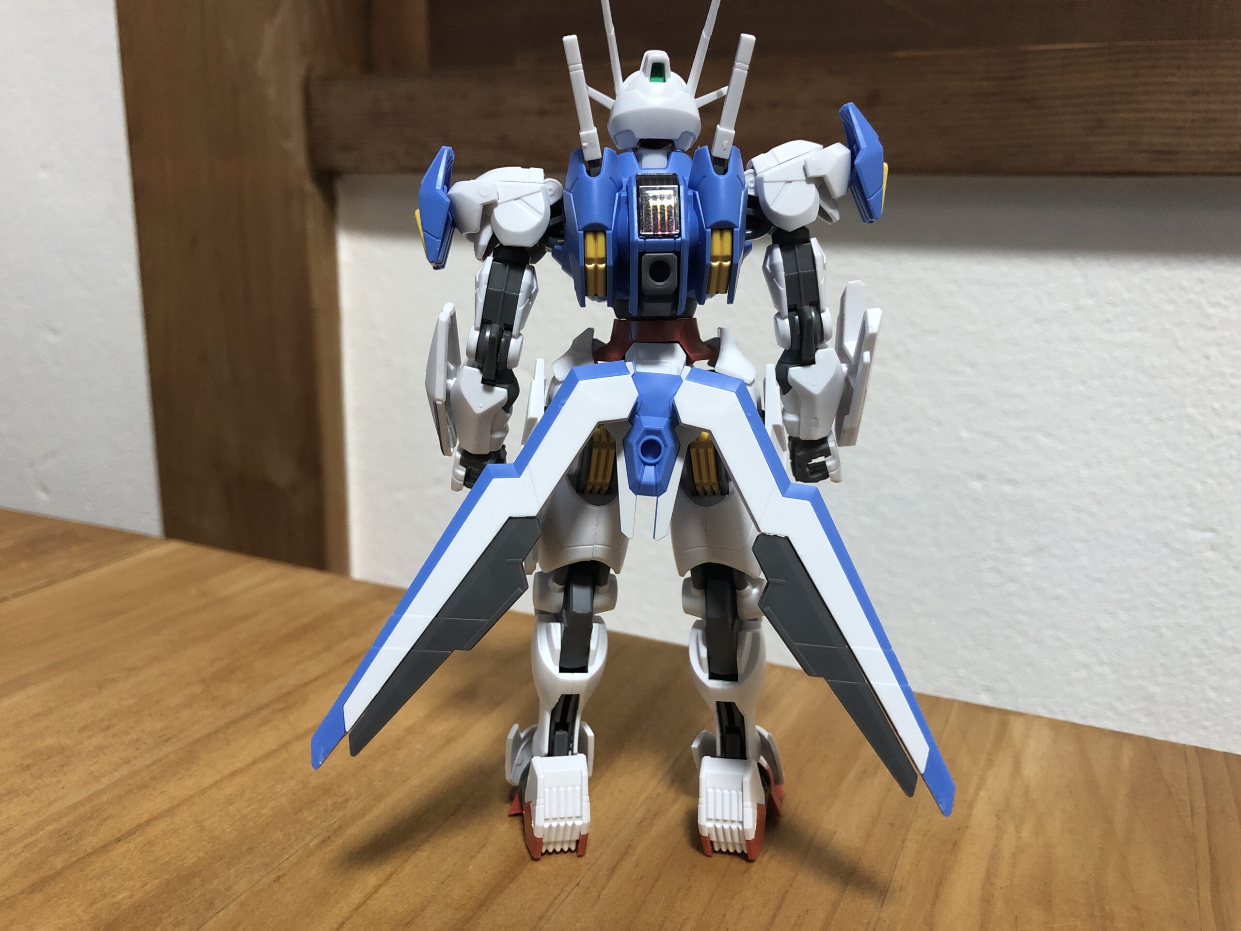 HG1:144 ガンダムエアリアルビットオンフォーム背面