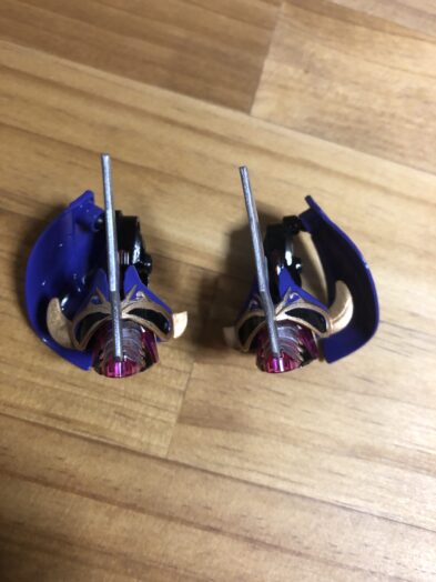 ウォーロックイージスガンダム塗装両足