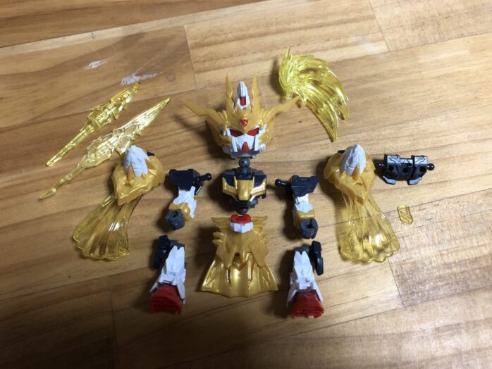 趙雲コマンド各パーツ完成