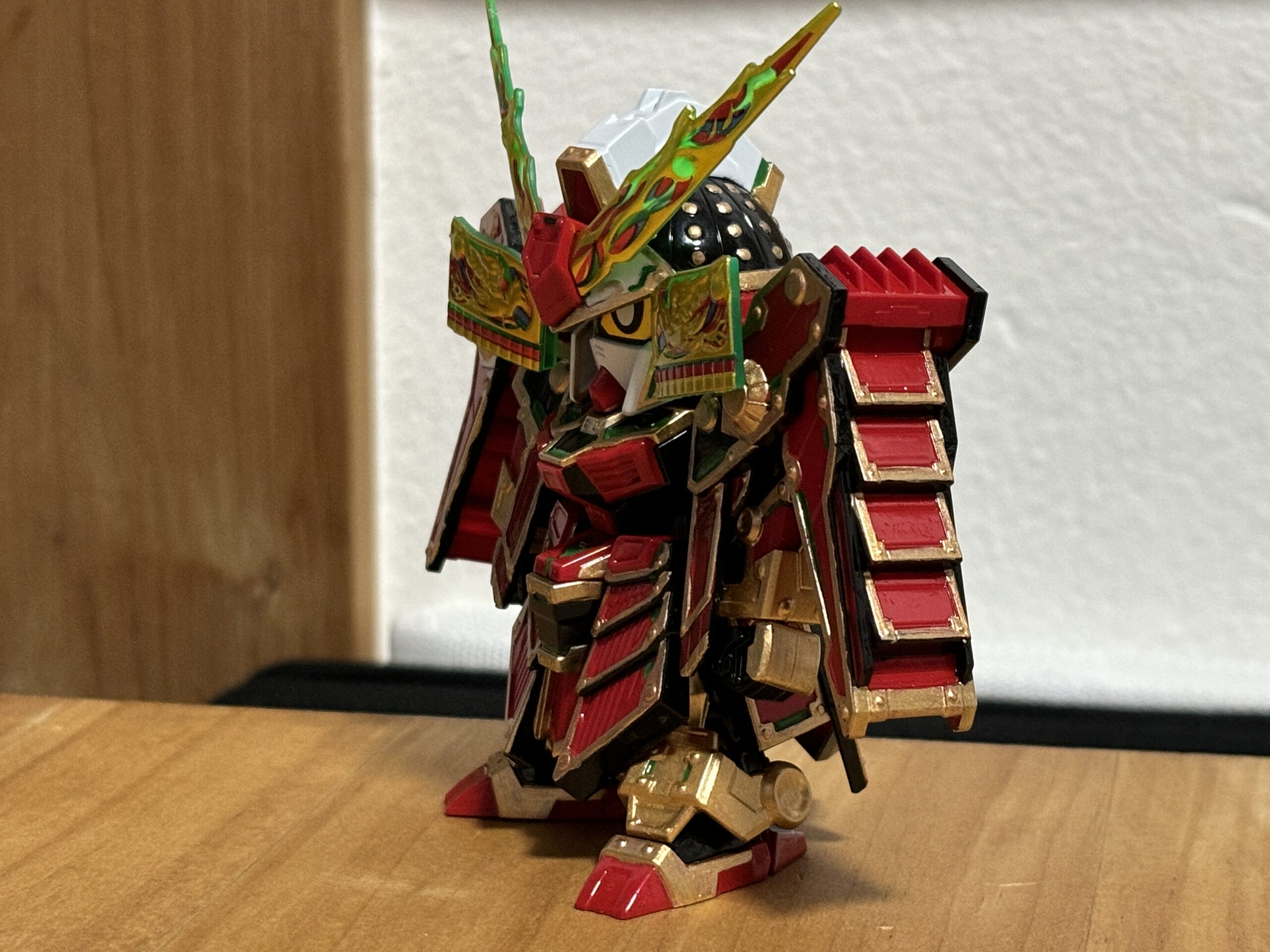 78代目武者頑駄無塗装斜面