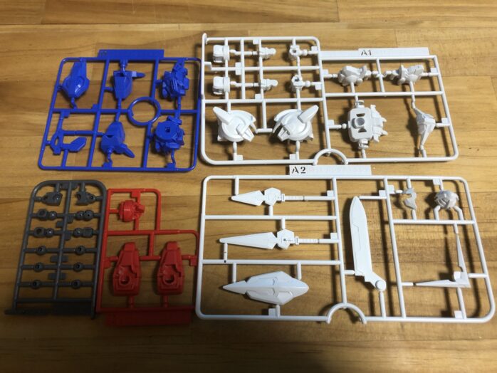 EXSTガンダムエクシアプラパーツ