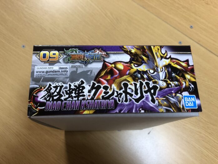 貂蟬クシャトリヤパッケージ前横