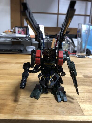 サージェントヴェルデバスターガンダムDXセット強化武装正面