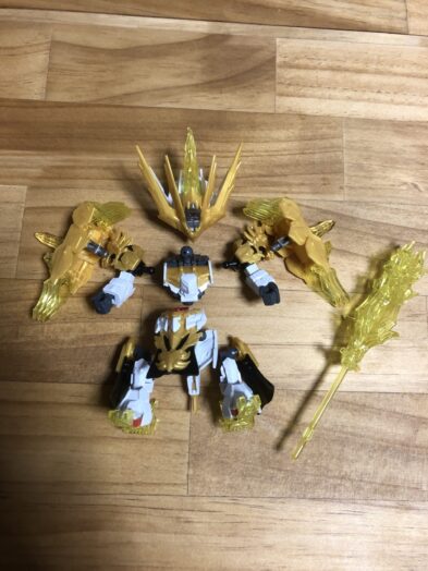 馬超ガンダムバルバトス各パーツ完成