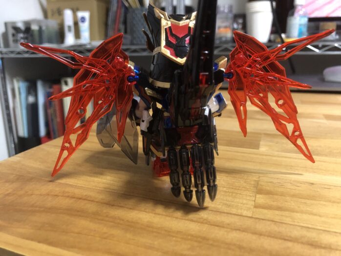 司馬懿デスティニーガンダム塗装背面