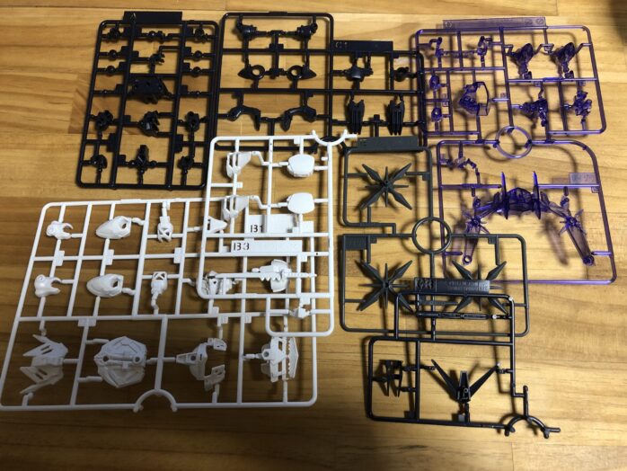 才蔵ガンダムデルタカイプラパーツ