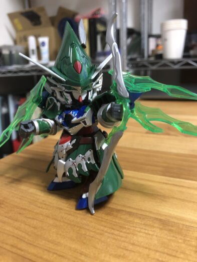 ロビンフッドガンダムAGE2塗装アクション