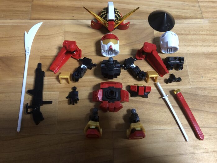 LEGEND BB 武者頑駄無各パーツ完成