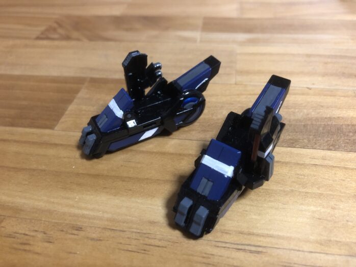 ヴェルデバスター隊員塗装陸上パーツ