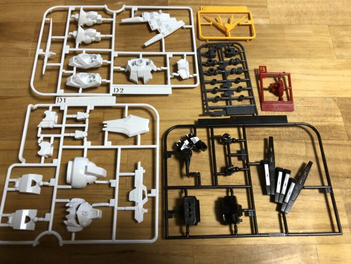 EXSTνガンダムプラパーツ