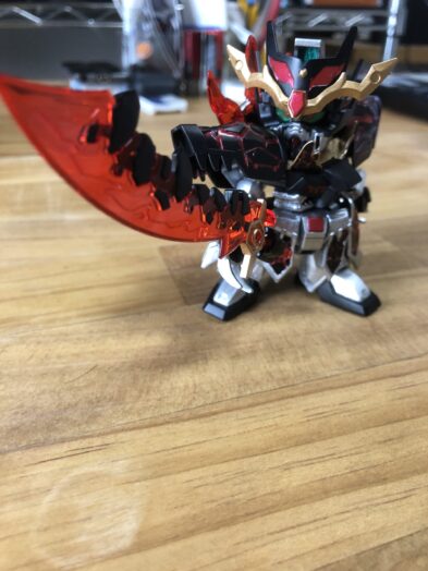 董卓プロヴィデンスガンダム塗装アクション