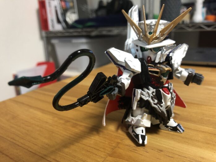 アルセーヌガンダムX塗装アクション