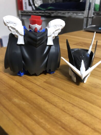 レイフガンダムGP04頭変更方法