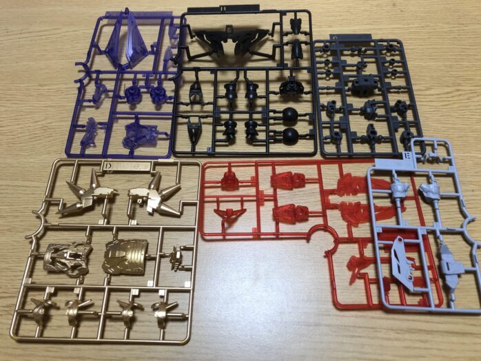 典韋マスターガンダムプラパーツ塗装