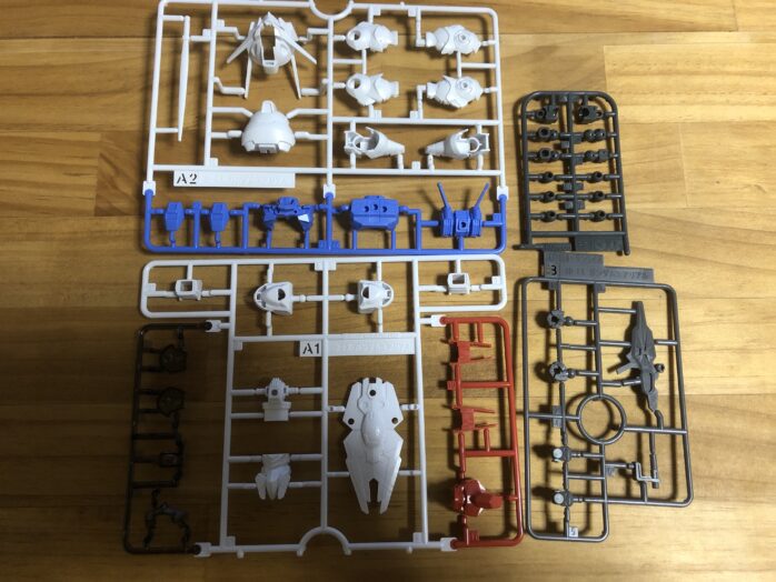 EXSTガンダムエアリアルプラパーツ