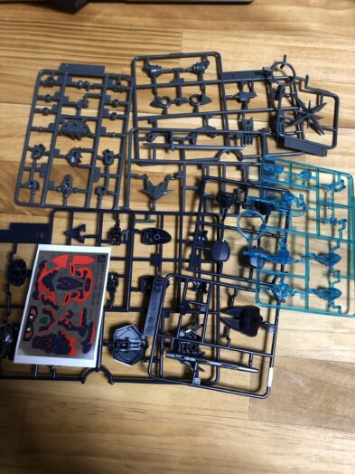 佐助デルタガンダムプラパーツ全部