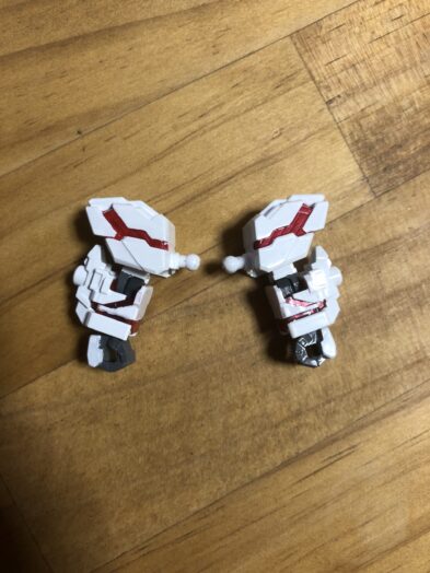 EXSTユニコーンガンダム塗装両腕