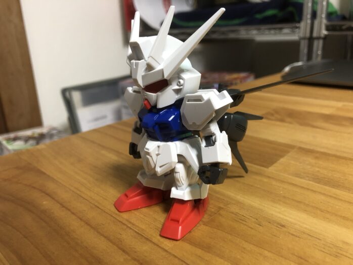 EXSTエールストライクガンダム斜面