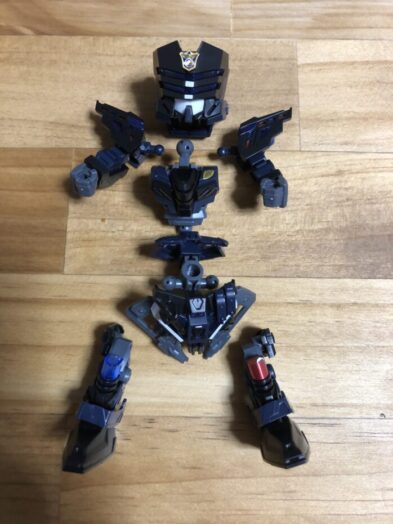 ヴェルデバスター隊員各パーツ完成