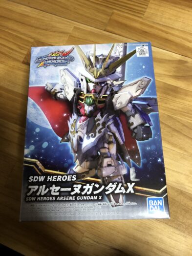 アルセーヌガンダムXパッケージ