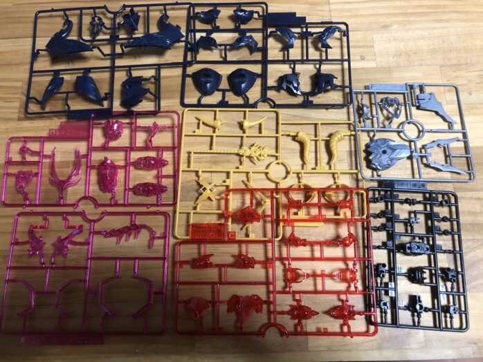 ウォーロックイージスガンダムプラパーツ