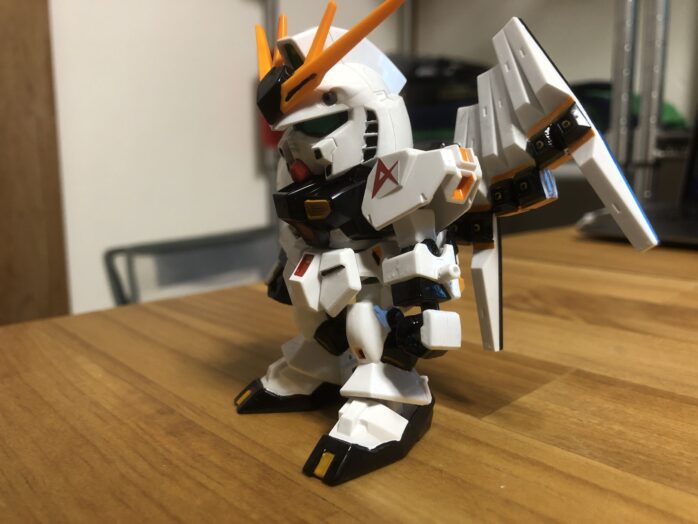 EXSTνガンダム塗装斜面